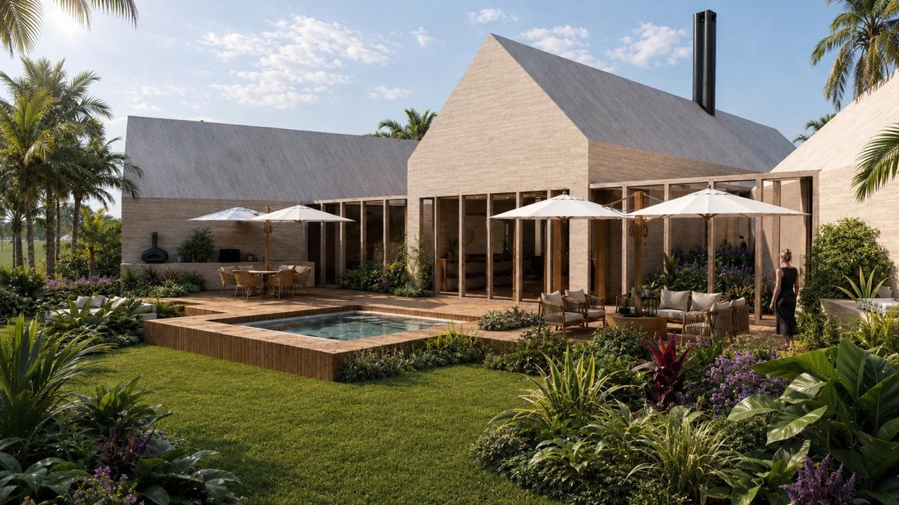 Framecrete Haus — exterior view